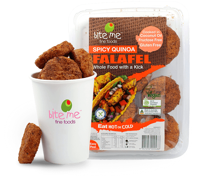 Spicy Quinoa Falafel