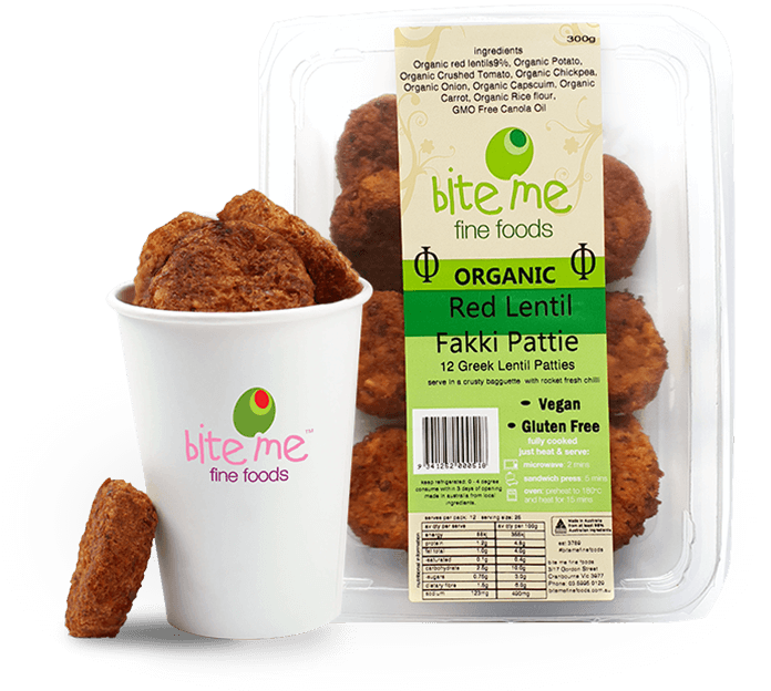 Red Lentil Fakki Pattie